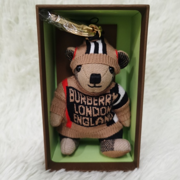 BURBERRY Thomas Bear Bag Charm - Picture 3 of 5
